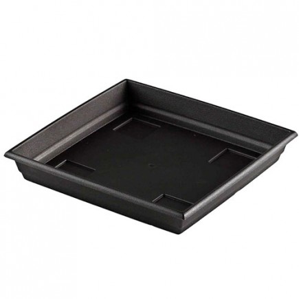 Plato Negro 20x20